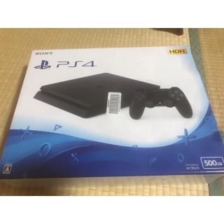 プレイステーション4(PlayStation4)のPS4 ブラック 本体 500GB CUH-2100AB01(家庭用ゲーム機本体)