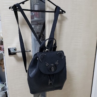 (美品) ヒステリックグラマー　ヒスベア　レザー　リュック　バックパック　可愛い