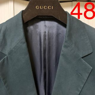 グッチ(Gucci)の緊急値下げ GUCCI グッチ コットン ジャケット 48 テーラード(テーラードジャケット)