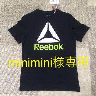 リーボック(Reebok)のリーボック Reebok Tシャツ Mサイズ  ブラック(Tシャツ/カットソー(半袖/袖なし))