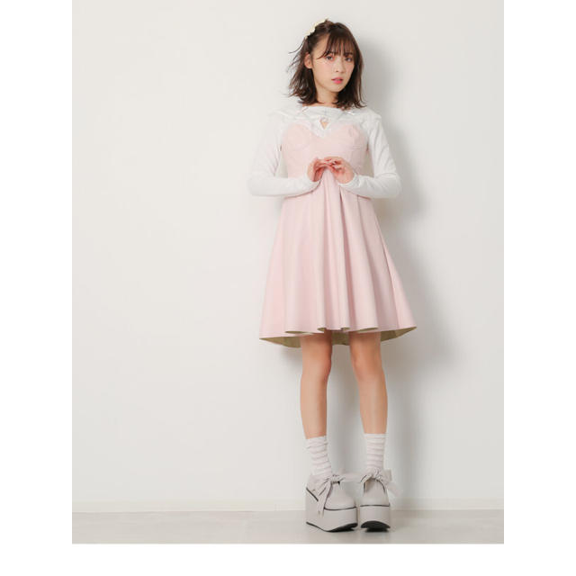 monlily(モンリリィ)のmon lily モンリリィ 厚底パンプス レディースの靴/シューズ(ハイヒール/パンプス)の商品写真