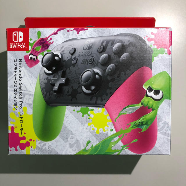 ★新品未開封★NINTENDOSWITCH PROコントローラー スプラトゥーン任天堂