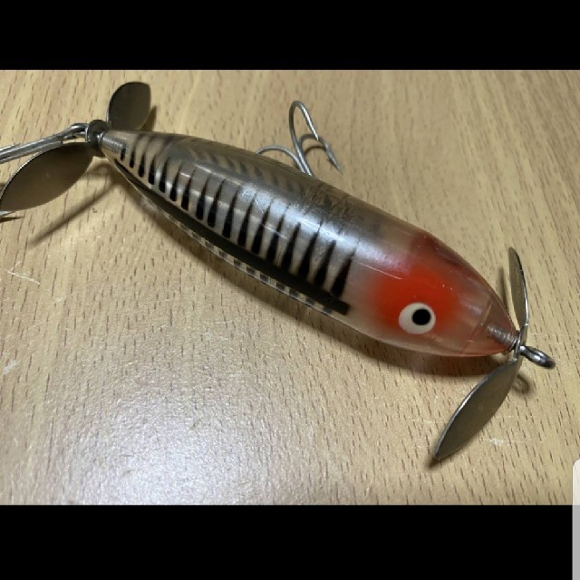 ヘドン 超希少色 直吹目 OLD HEDDON ウンデッドスプーク XRSの ヘドン 超希少色 直吹目 OLD HEDDON ウンデッドスプーク XRSの