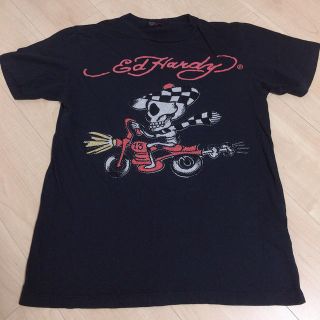 エドハーディー(Ed Hardy)のエドハーディ　スワロフスキーTシャツ　サイズS(Tシャツ/カットソー(半袖/袖なし))