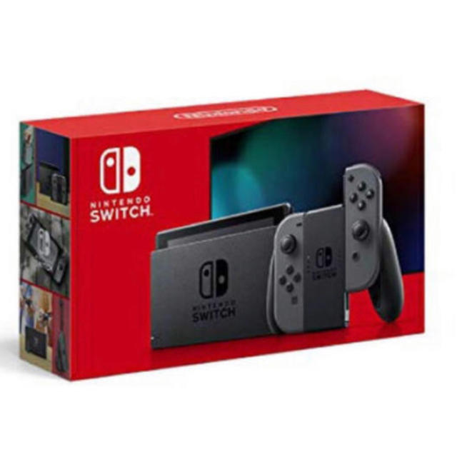 Nintendo switch グレー　新型　本体　スウィッチ