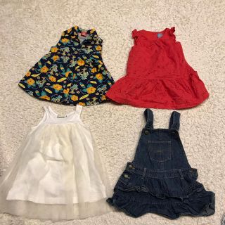 ベビーギャップ(babyGAP)のワンピース まとめ売り サイズ80 BABY DOLL  GAP   アース(ワンピース)