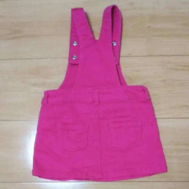 babyGAP(ベビーギャップ)のベビーギャップ　ジャンパースカート　ピンク キッズ/ベビー/マタニティのベビー服(~85cm)(スカート)の商品写真