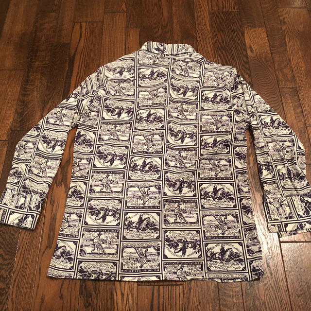 Levi's - 激レア リーバイス柄シャツ オリジナル 80s 70s 三角 Levi's - 激レア リーバイス柄シャツ オリジナル 80s 70s 三角