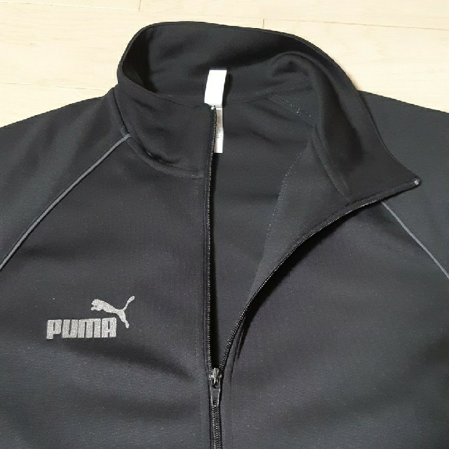 PUMA(プーマ)のPUMA　ジャージ上下　黒　Lサイズ メンズのトップス(ジャージ)の商品写真