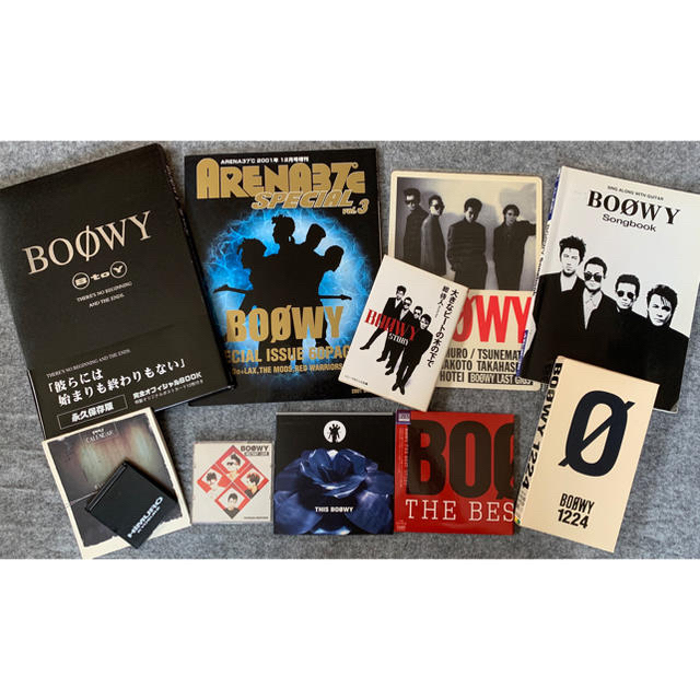 BOOWY 本　CD セット　氷室京介　布袋寅泰　12点