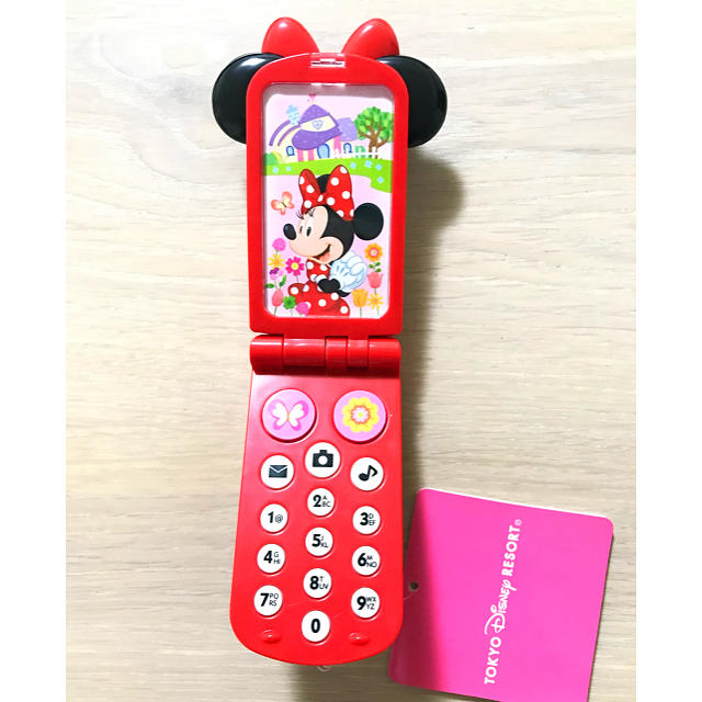 Disney 新品 ベビー おもちゃ 携帯電話 ディズニー ミニーマウスの通販 By のん S Shop ディズニーならラクマ