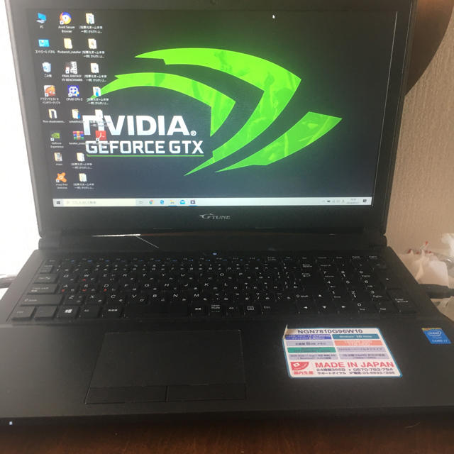 ジャンク　GeForce GTX960M　Gtuneゲーミングノートよろしくお願いします