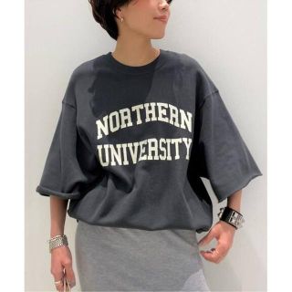 アパルトモンドゥーズィエムクラス(L'Appartement DEUXIEME CLASSE)のアパルトモン アメリカーナ 3/4 Sleeve Sweat プルオーバー(Tシャツ(半袖/袖なし))