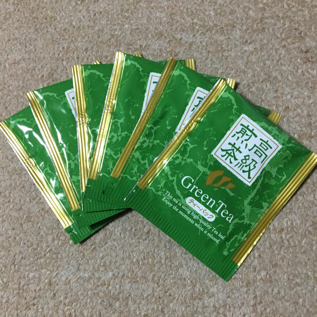 高級煎茶 グリーンティー green tea ティーバック 食品/飲料/酒の飲料(茶)の商品写真