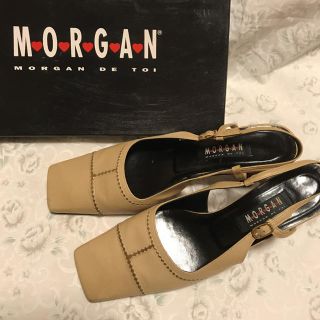 MORGAN ハラコパンプス