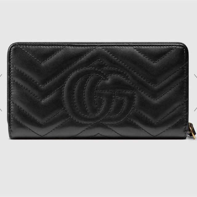 トーン Gucci 長財布 GGマーモント ジップアラウンドウォレットの通販