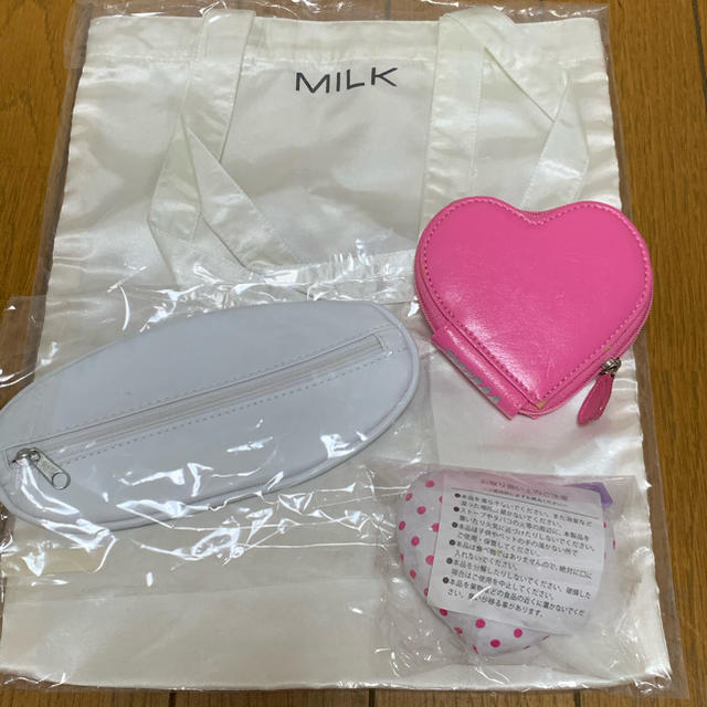 MILK(ミルク)の値下げ！MILK ノベルティ セット レディースのファッション小物(ポーチ)の商品写真