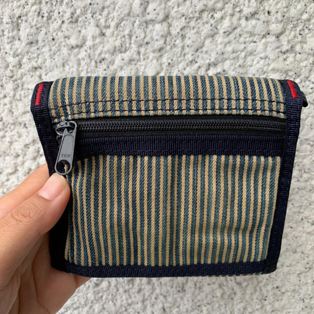 BLUE BLUE(ブルーブルー)のBLUE BLUE ストライプ 財布 メンズのファッション小物(折り財布)の商品写真