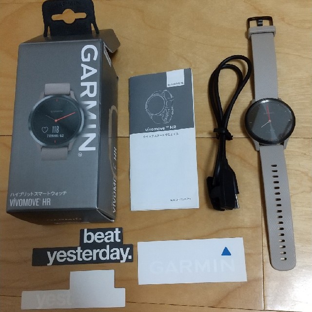 GARMIN vivomove HR Sport腕時計(デジタル)