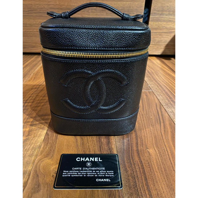 CHANEL シャネル キャビアスキン バニティ バッグ 美品 www