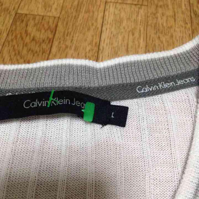Calvin Klein(カルバンクライン)のカルバンクライン ck試着のみ ニット メンズのトップス(ニット/セーター)の商品写真