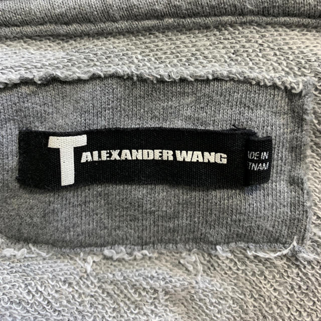 Alexander Wang(アレキサンダーワン)の旬❗️アレキサンダーワン　傑作ビックスウェット切り替えパーカー　 メンズのトップス(パーカー)の商品写真