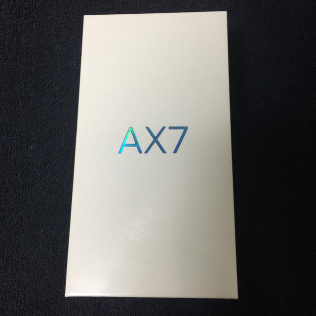 oppo  ax7 新品未開封 simフリー ゴールド