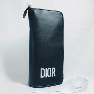 クリスチャンディオール(Christian Dior)のDIOR ロゴポーチ／black(ポーチ)