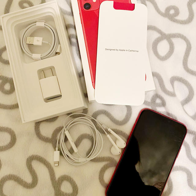 【希少！！】 Apple - IPhone 11 128GB Red スマートフォン本体