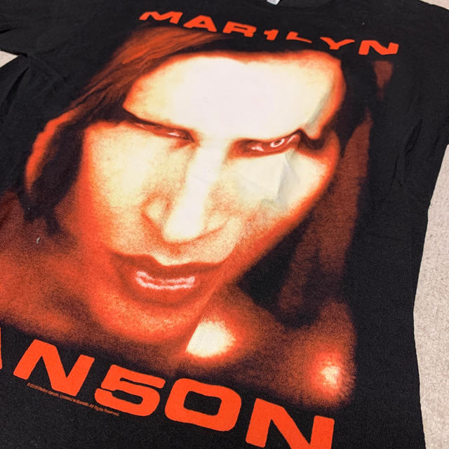 saintvêtement (saintv・tement)(サンベットモン)のMarilyn Manson tシャツ メンズのトップス(Tシャツ/カットソー(半袖/袖なし))の商品写真