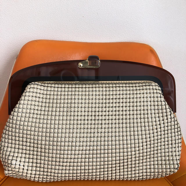 ヴィンテージ　　昭和　レトロ　クラッチバッグ　古着 レディースのバッグ(クラッチバッグ)の商品写真