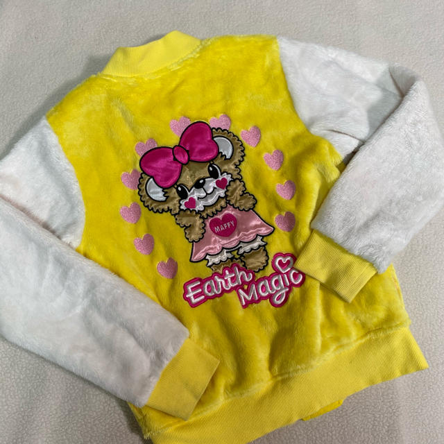 EARTHMAGIC(アースマジック)のアースマジック １４０　シルキー美品 キッズ/ベビー/マタニティのキッズ服女の子用(90cm~)(ジャケット/上着)の商品写真