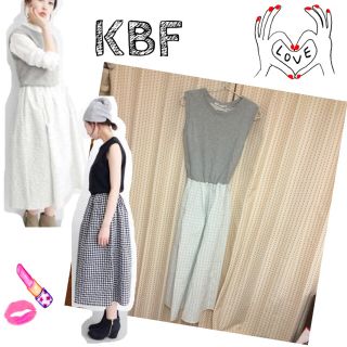 ケービーエフ(KBF)の期間限定値下げ ¥6666→¥5555(ロングワンピース/マキシワンピース)