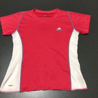 アディダス(adidas)のアディダスadidas 女児速乾半袖Tシャツ ピンク(Tシャツ/カットソー)