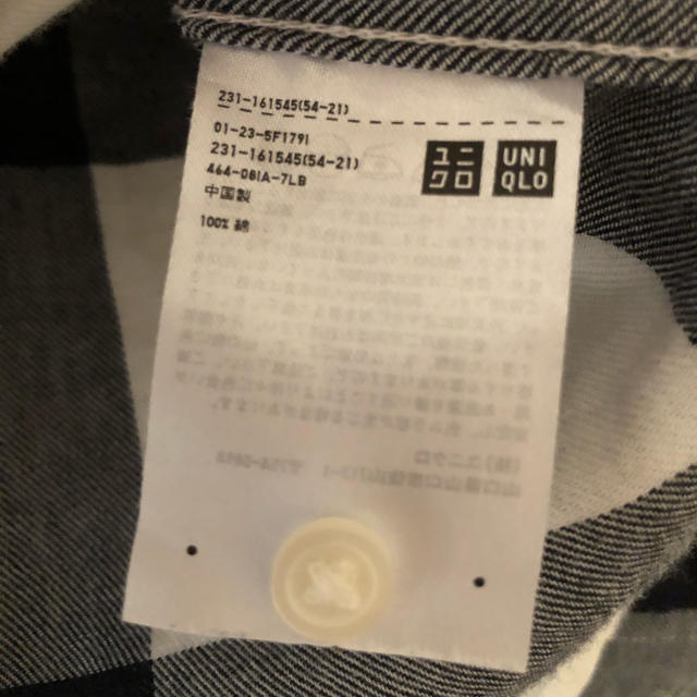 UNIQLO(ユニクロ)のUNIQLO ブロックチェックシャツブラウス レディースのトップス(シャツ/ブラウス(長袖/七分))の商品写真