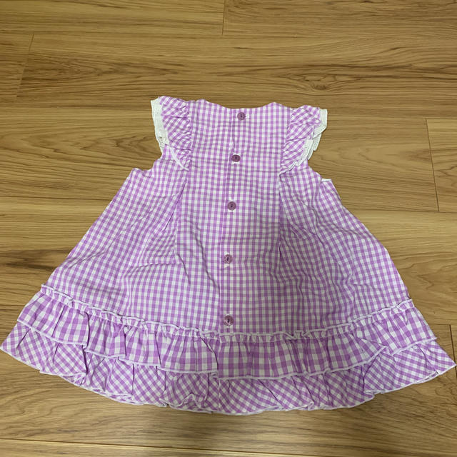 BeBe(ベベ)の【新品・未使用】bebe ワンピース＋ブルマ キッズ/ベビー/マタニティのベビー服(~85cm)(ワンピース)の商品写真