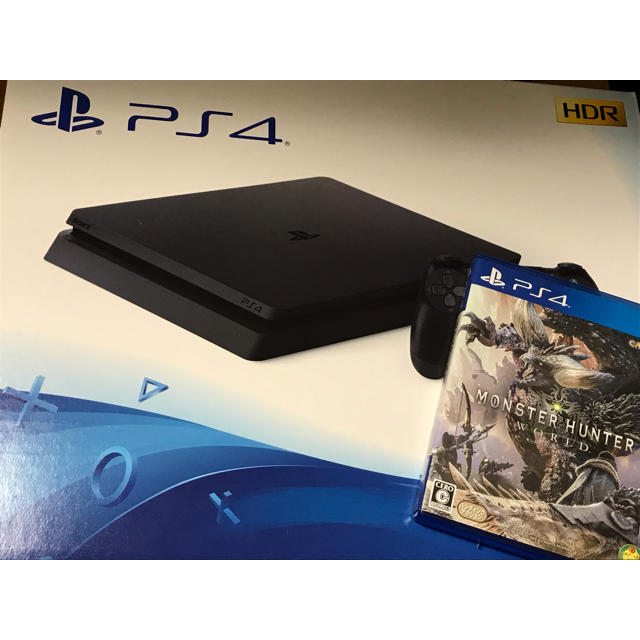 おまけ付★ PS4 本体 CUH-2100A MONSTER HUNTER