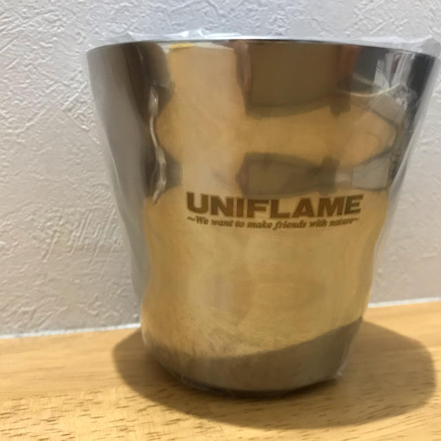 UNIFLAME(ユニフレーム)のカズ様専用　ユニフレーム  ウェーブダブルマグ スポーツ/アウトドアのアウトドア(食器)の商品写真