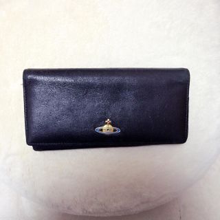 ヴィヴィアンウエストウッド(Vivienne Westwood)の黒 長財布(財布)