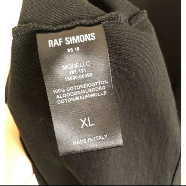 RAF SIMONS(ラフシモンズ)の最終値下げ 専用　ラフシモンズ 権力の美学 XL  メンズのトップス(Tシャツ/カットソー(半袖/袖なし))の商品写真