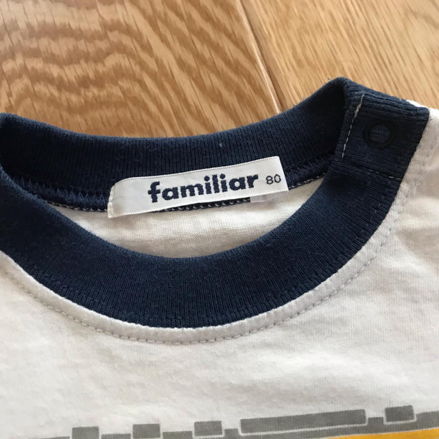 familiar(ファミリア)のファミリア　Tシャツ　80 キッズ/ベビー/マタニティのベビー服(~85cm)(Ｔシャツ)の商品写真