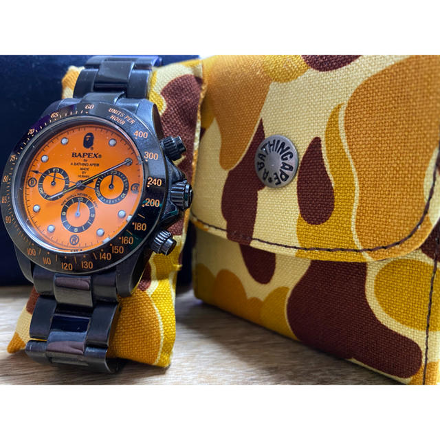 A BATHING APE(アベイシングエイプ)のアベイシングエイプ  A BATHING APE BAPEX レア 希少 限定 メンズの時計(腕時計(アナログ))の商品写真