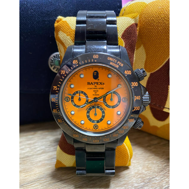 A BATHING APE(アベイシングエイプ)のアベイシングエイプ  A BATHING APE BAPEX レア 希少 限定 メンズの時計(腕時計(アナログ))の商品写真