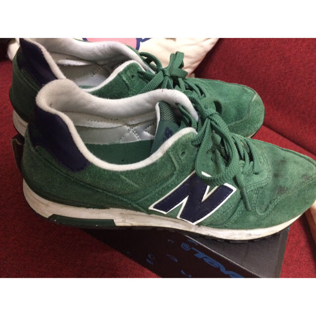 New Balance(ニューバランス)のニューバランス 565 緑 レディースの靴/シューズ(スニーカー)の商品写真