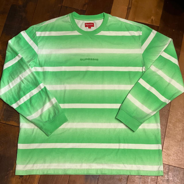 Supreme(シュプリーム)のSupreme 20SS Fade Stripe Long Sleeve Top メンズのトップス(Tシャツ/カットソー(七分/長袖))の商品写真