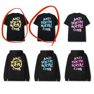 フラグメント(FRAGMENT)のanti social social club  fragment  2着セット(Tシャツ/カットソー(半袖/袖なし))