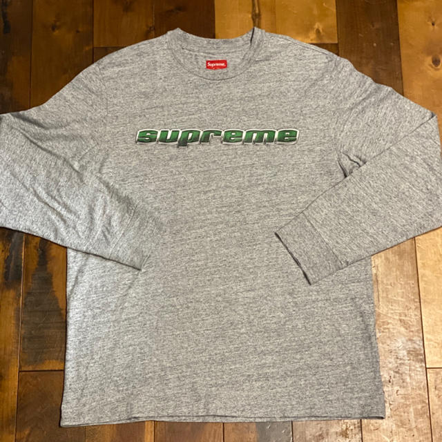 Supreme(シュプリーム)のSupreme 19FW Chrome Logo L/S Top ロンT メンズのトップス(Tシャツ/カットソー(七分/長袖))の商品写真