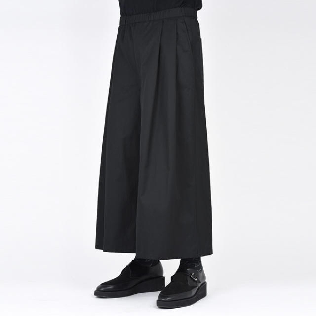 LAD MUSICIAN - LAD MUSICIAN 2tuck wide cropped pantsの+