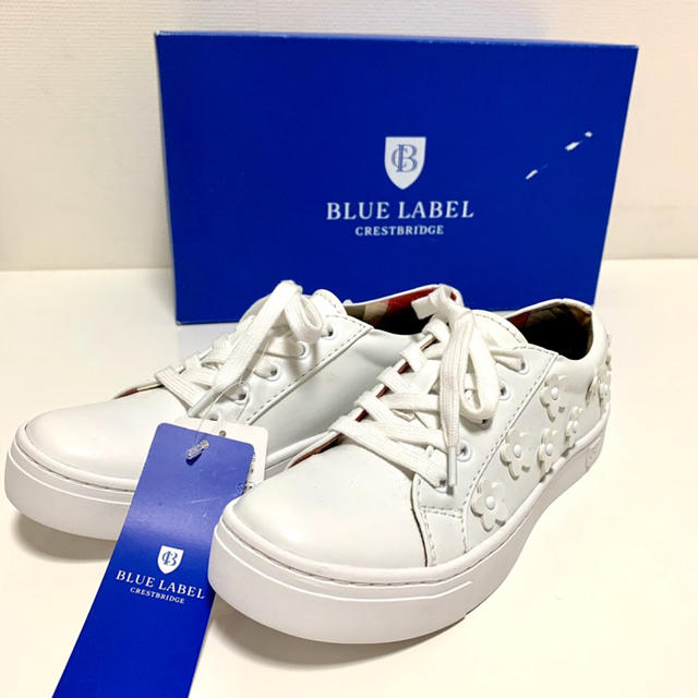 BLUE LABEL ブルーレーベル フラワースニーカー