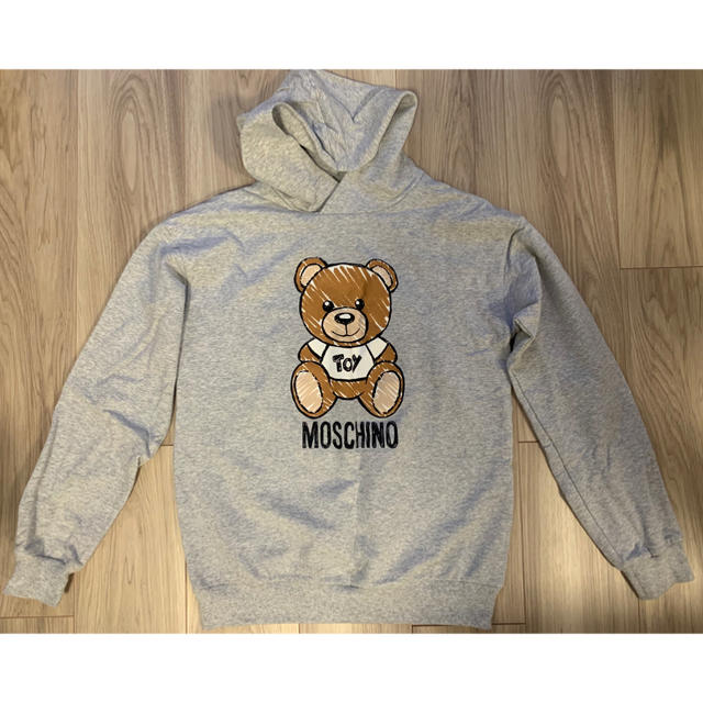 MOSCHINO(モスキーノ)のモスキーノ　キッズ　スウェット  トレーナー　テディベア レディースのトップス(トレーナー/スウェット)の商品写真